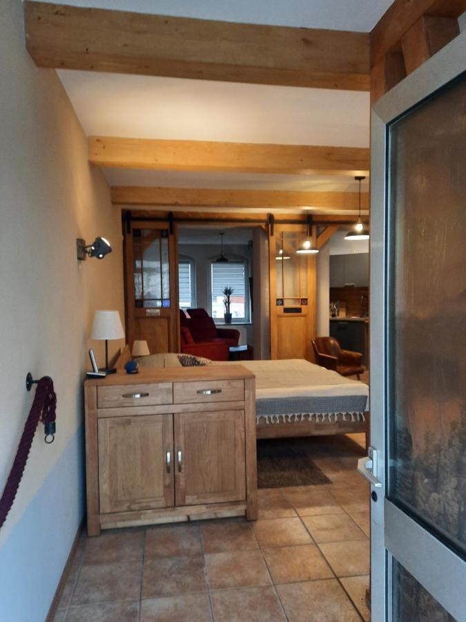 Urlaub Im Friseursalon Appartement Sebnitz Buitenkant foto