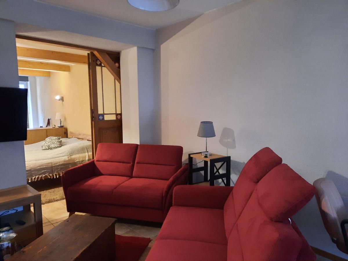 Urlaub Im Friseursalon Appartement Sebnitz Buitenkant foto