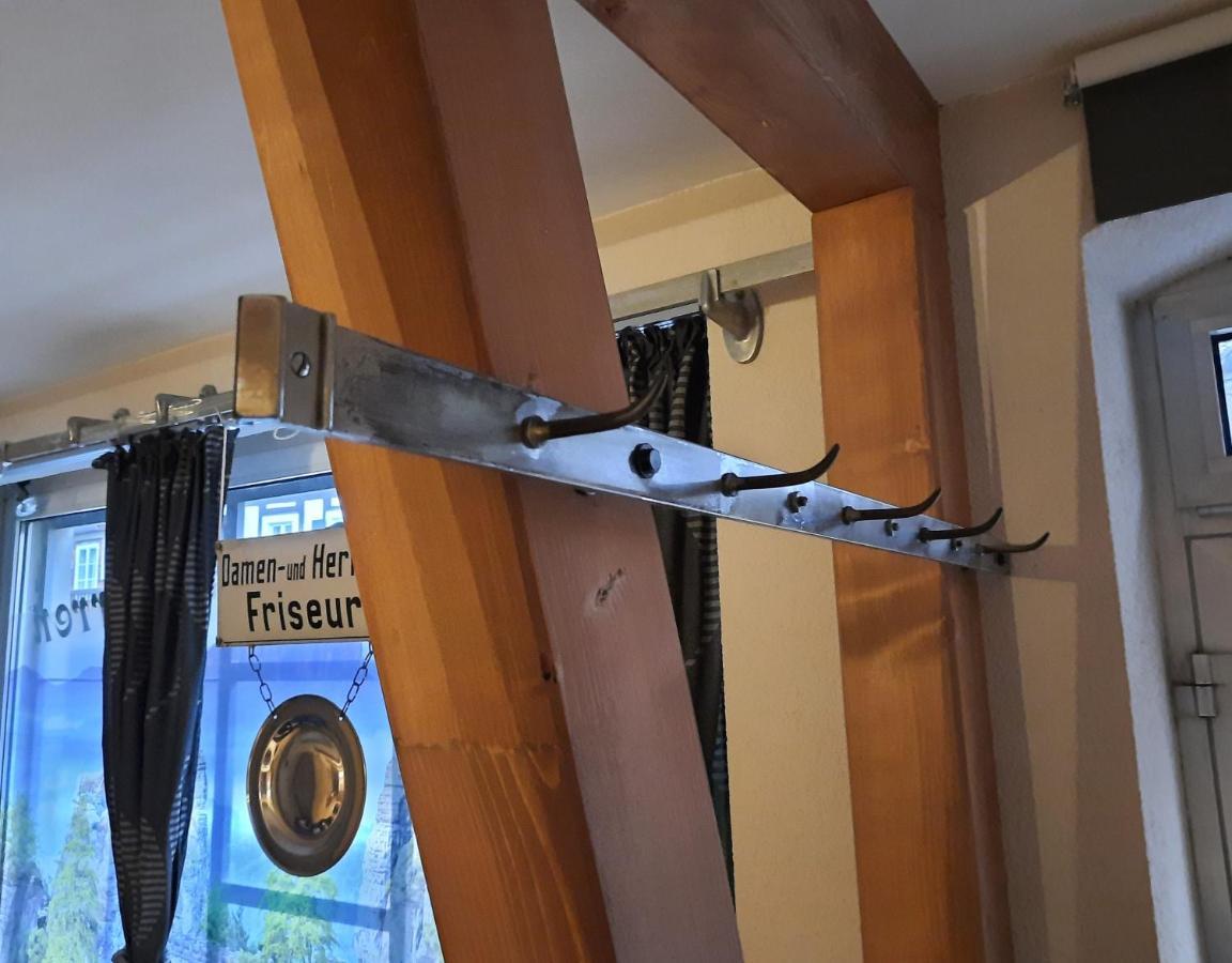 Urlaub Im Friseursalon Appartement Sebnitz Buitenkant foto