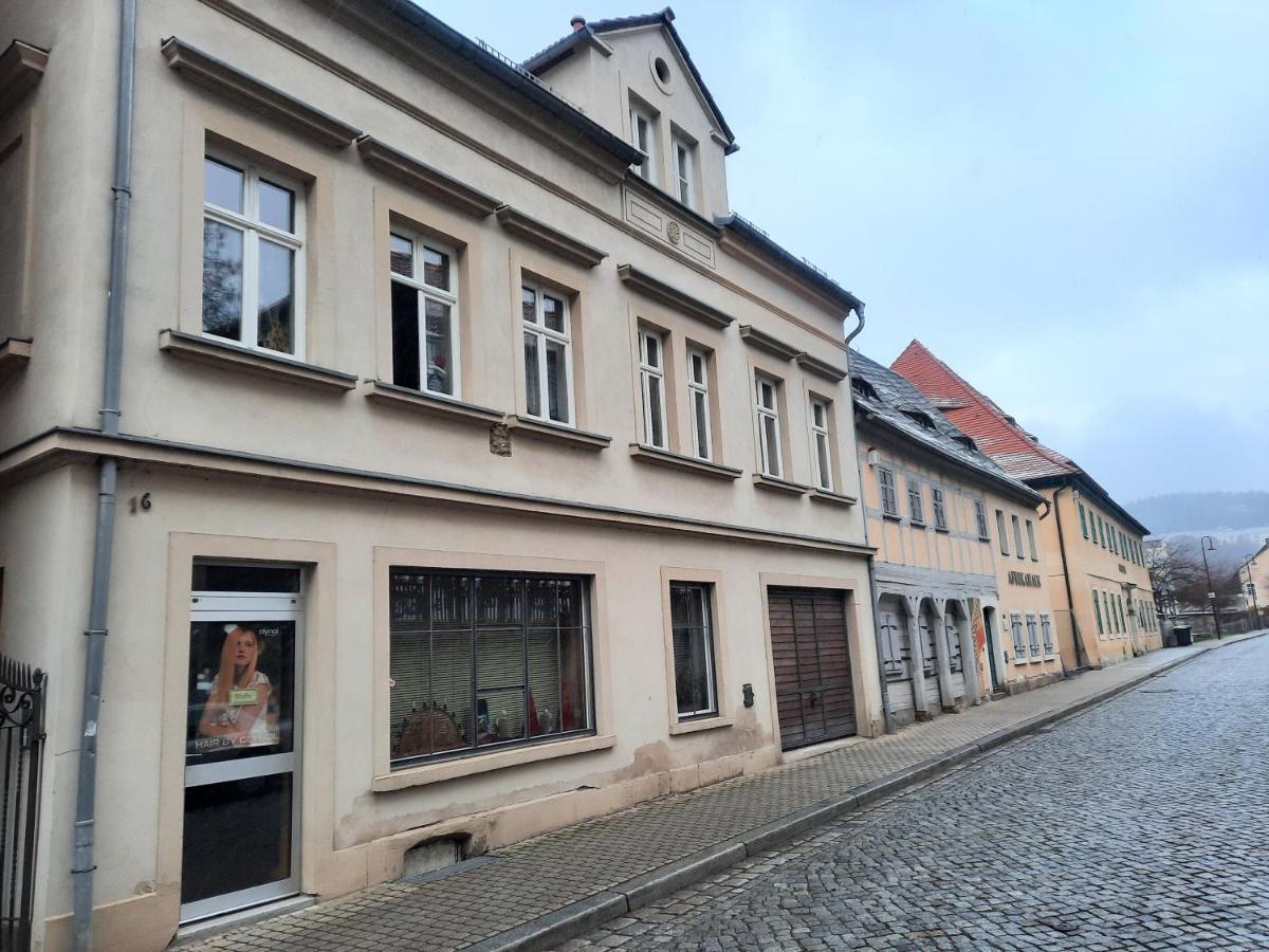 Urlaub Im Friseursalon Appartement Sebnitz Buitenkant foto